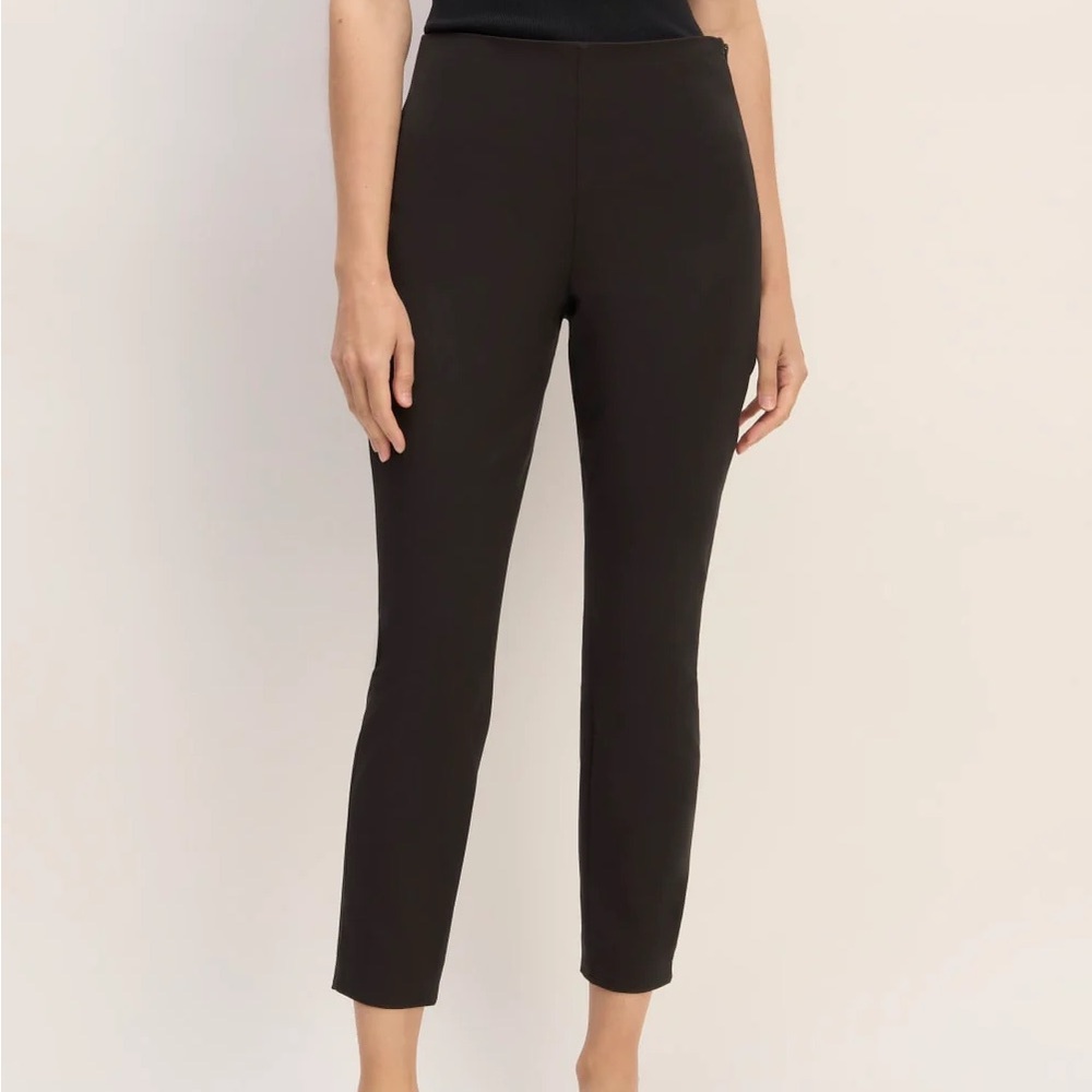 Everlane bi-stretch work pant in black